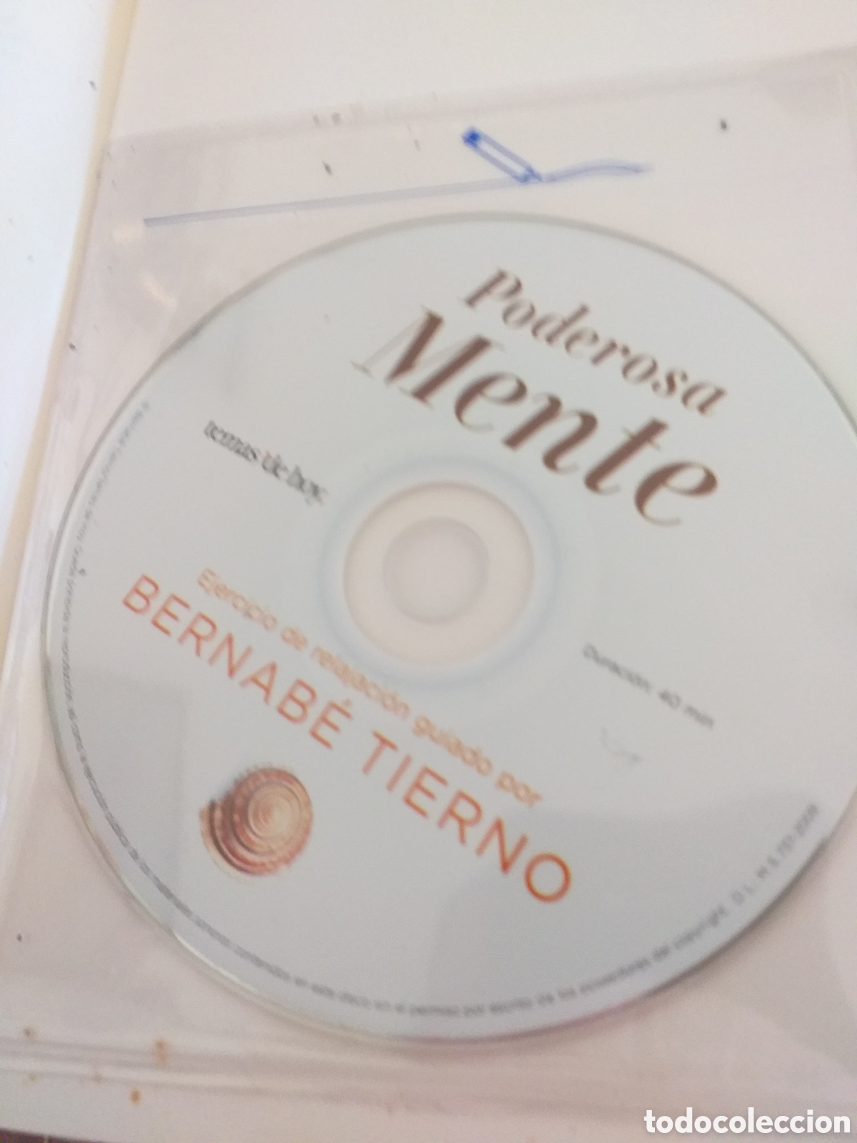 Libros de segunda mano: Poderosa Mente,Bernab&eacute; Tierno,libro y CD - Foto 3