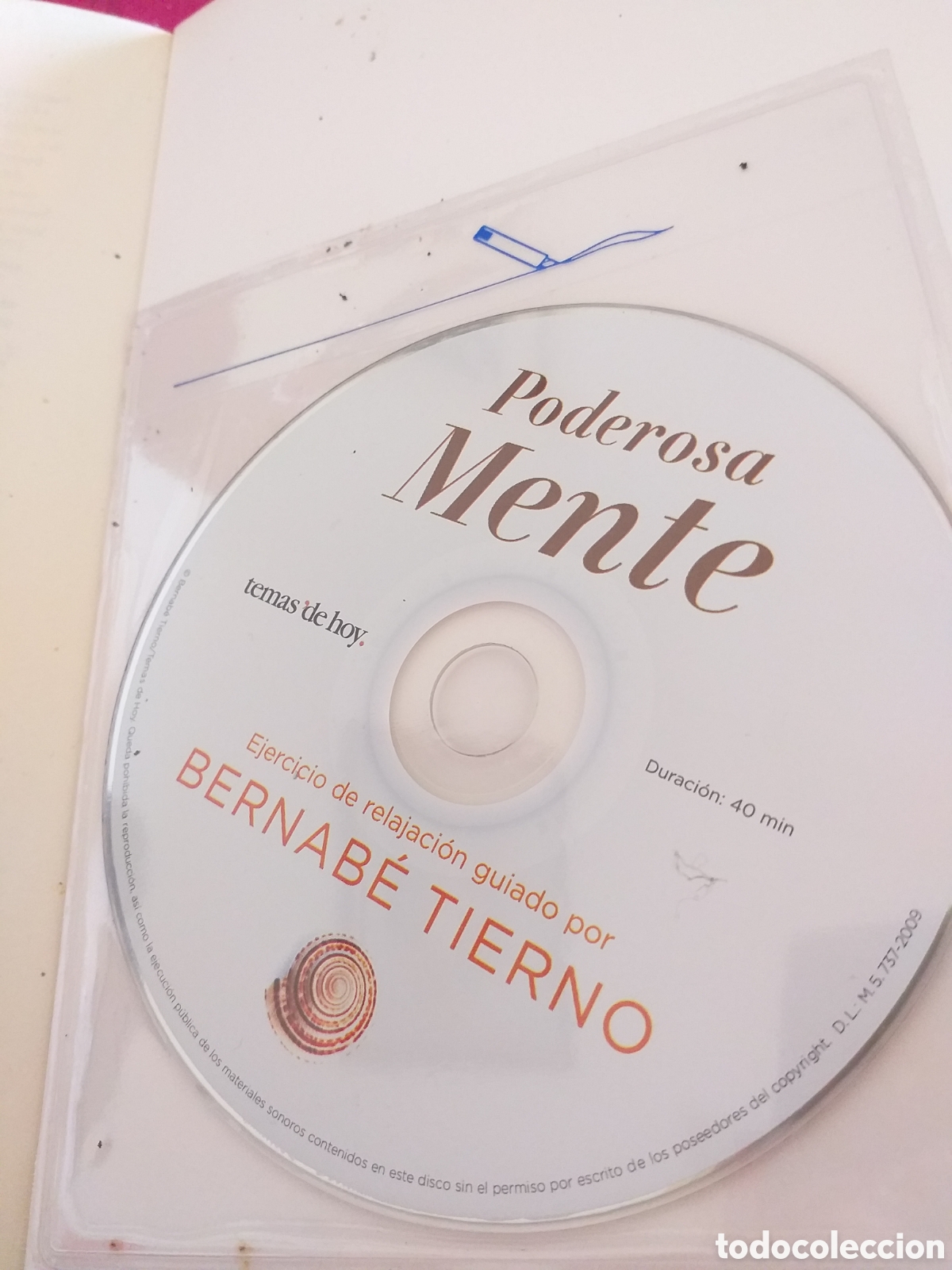 Libros de segunda mano: Poderosa Mente,Bernab&eacute; Tierno,libro y CD - Foto 4