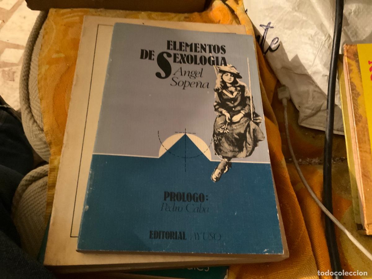 Libros de segunda mano: ELEMENTOS DE SEXOLOGIA - ANGEL SOPENA PROLOGO PEDRO