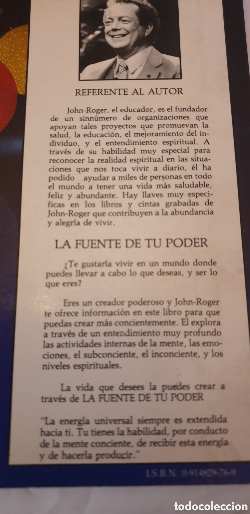 Libros de segunda mano: La fuente de tu poder, John-Roger - Foto 4