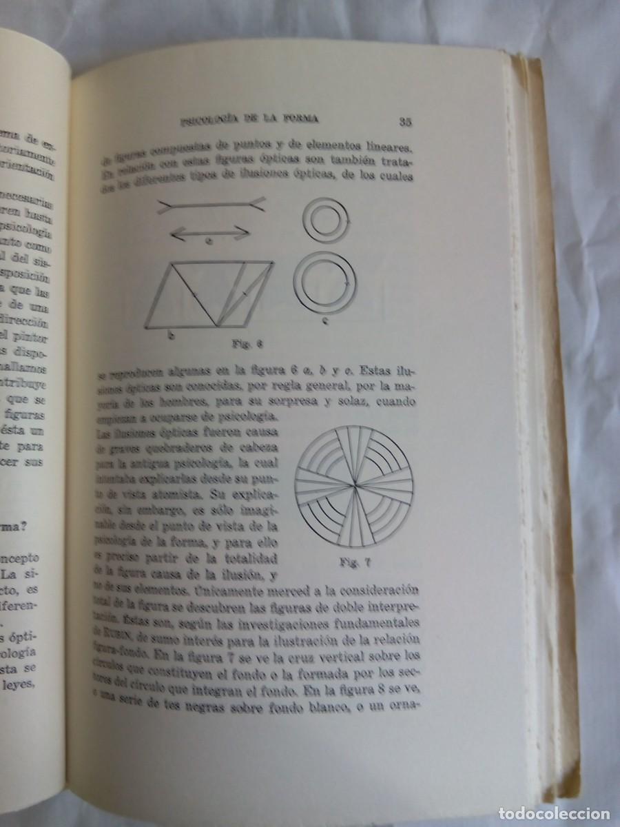 Libros de segunda mano: PSICOLOG&Iacute;A DE LA FORMA / DAVID KATZ - Foto 5