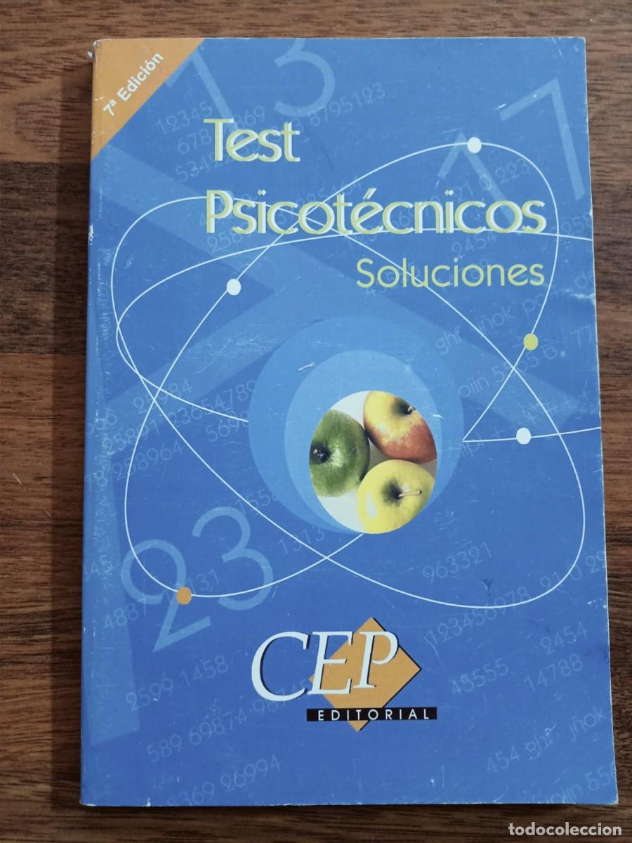 Libros de segunda mano: TEST PSICOTECNICOS. SOLUCIONES - Foto 1