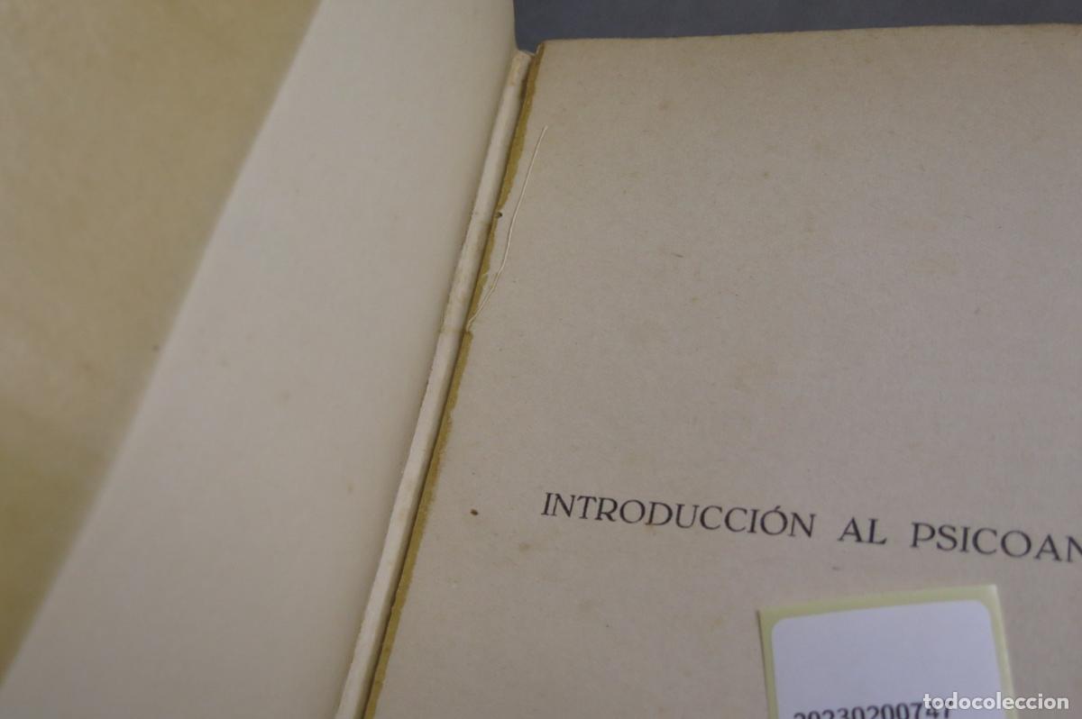 Libros de segunda mano: INTRODUCCION AL PSICOANALISIS. TEOFILA ORTEGA - Foto 3