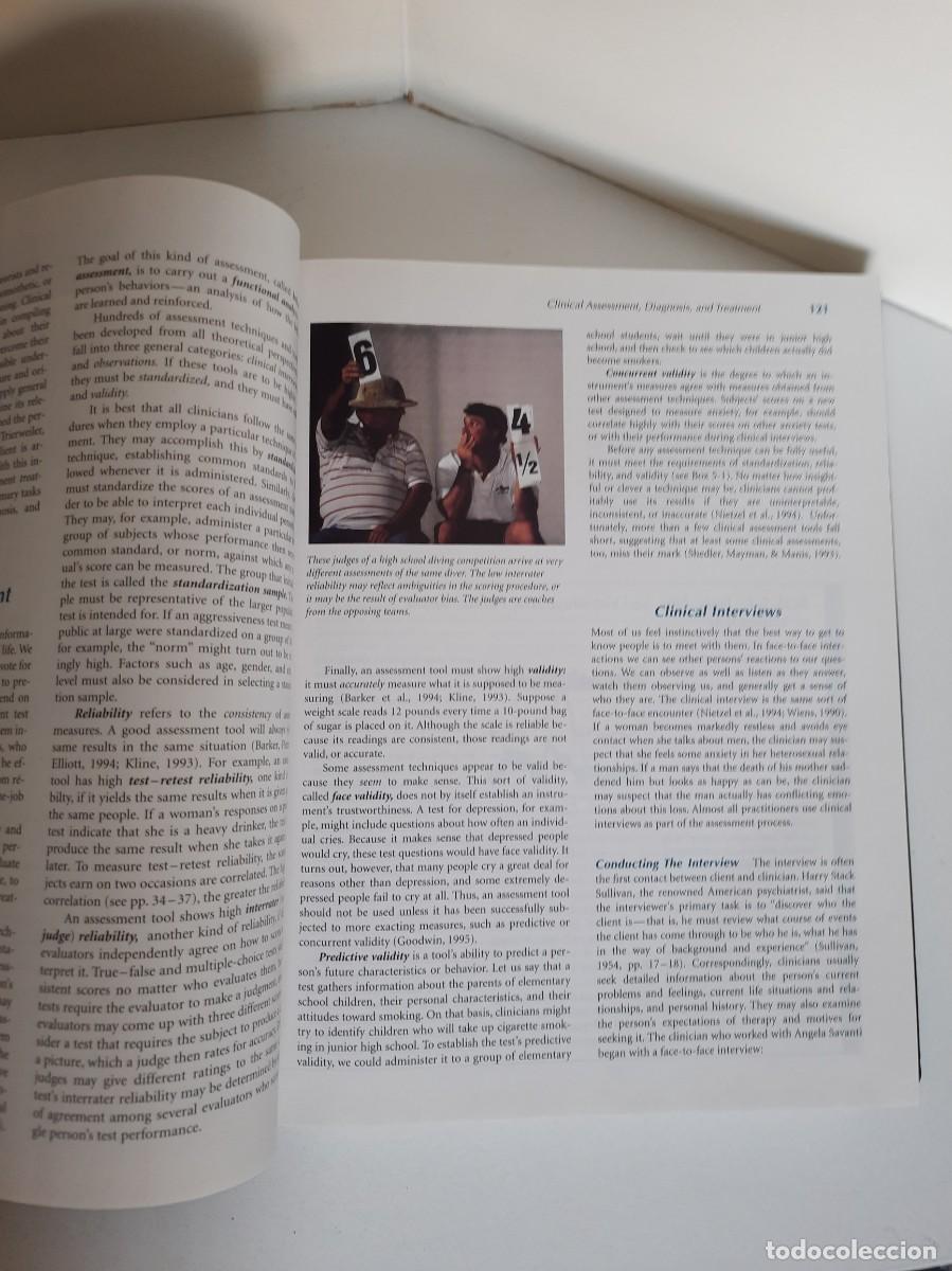 Libros de segunda mano: ABNORMAL PSYCHOLOGY. THIRD EDITION. RONDALD J. COMER. EDITORIAL FREEMAN. CON CD. - Foto 11