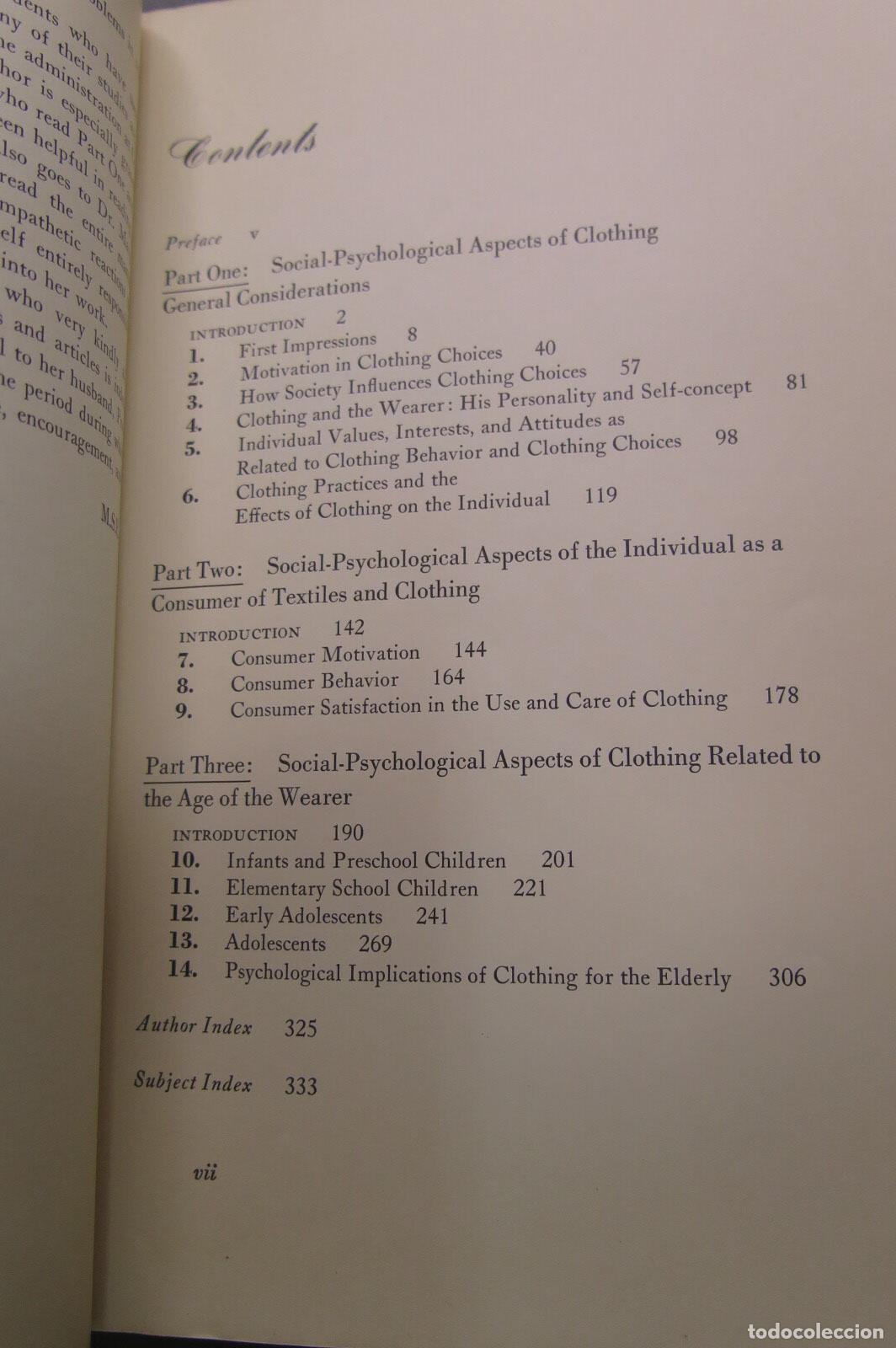 Libros de segunda mano: Clothing: A study in human behaviour. Ryan - Foto 2