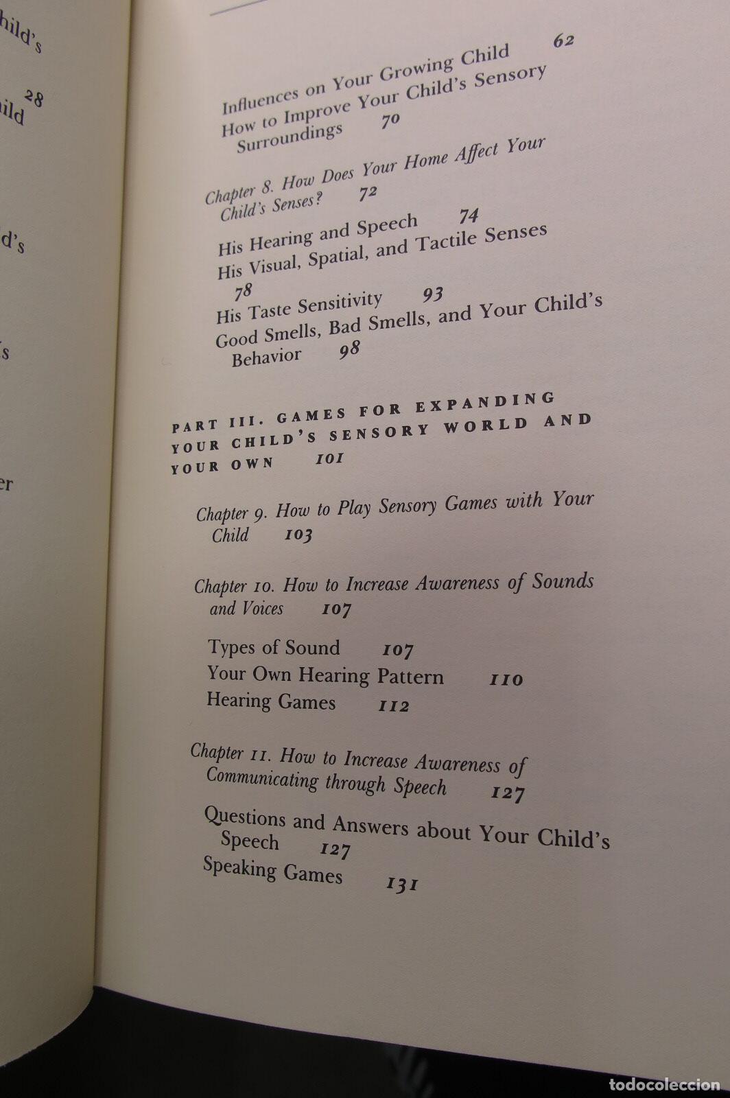 Libros de segunda mano: Your Child&acute;s Sensory World. Liepmann - Foto 4