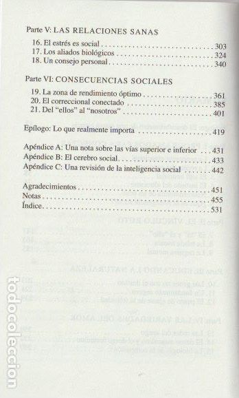 Libros de segunda mano: Inteligencia social / Daniel Goleman - Foto 4