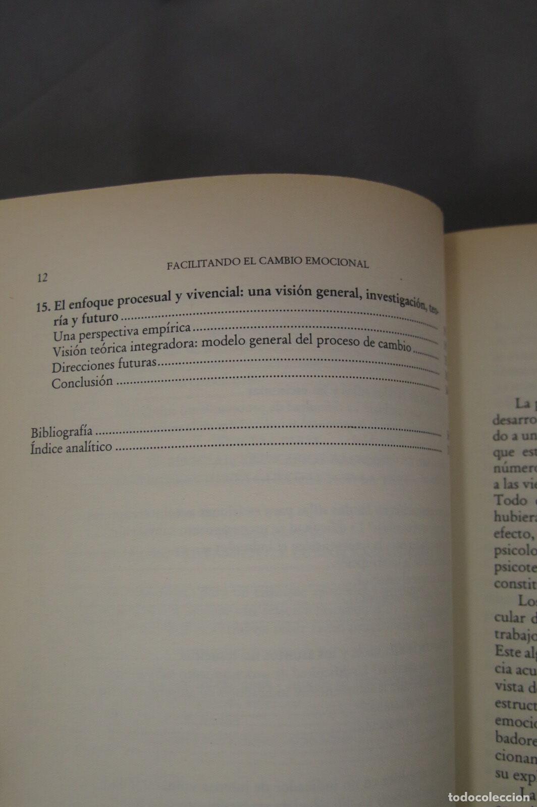 Libros de segunda mano: Facilitando el Cambio emocional. Varios - Foto 5