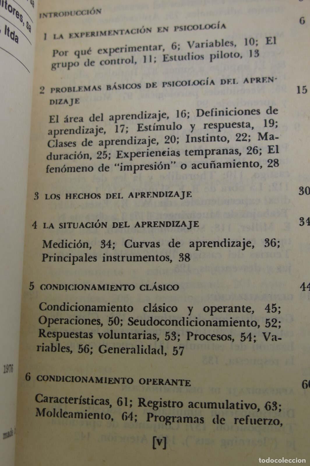 Libros de segunda mano: Psicolog&iacute;a del aprendizaje. ARDILA - Foto 2