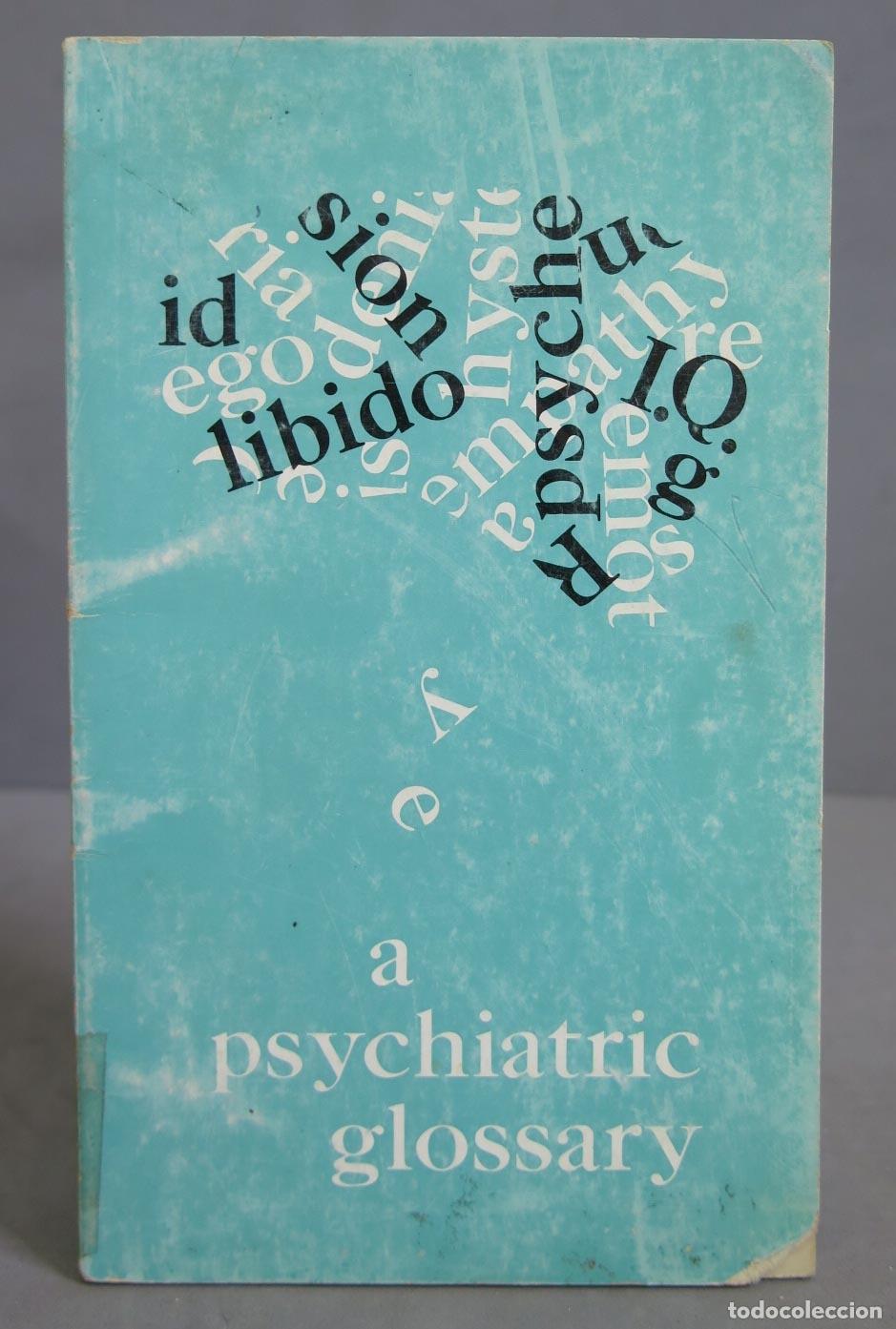 Libros de segunda mano: A Psychiatric Glossary - Foto 1