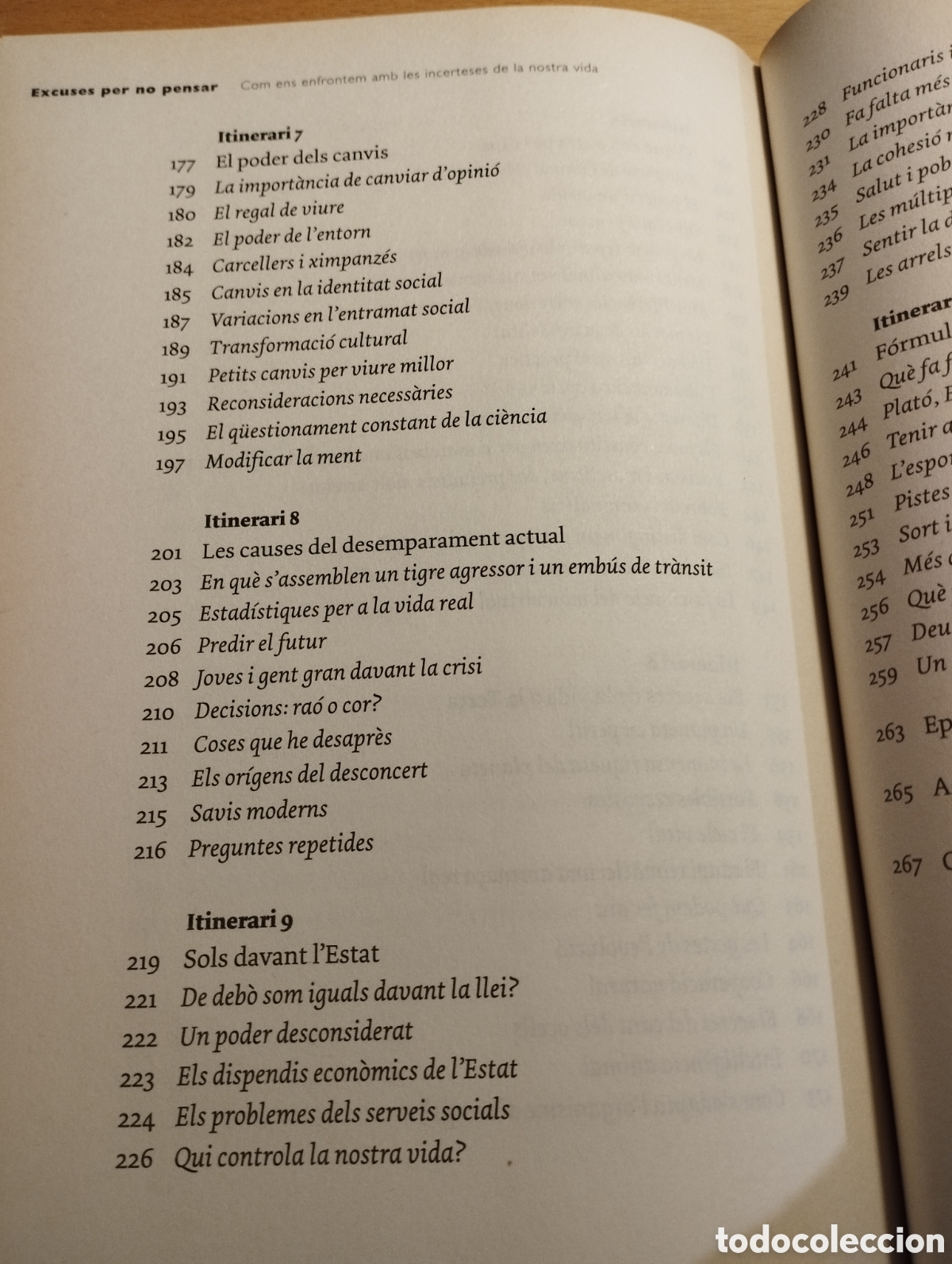 Libros de segunda mano: EXCUSES PER NO PENSAR (EDUARD PUNSET) - Foto 6