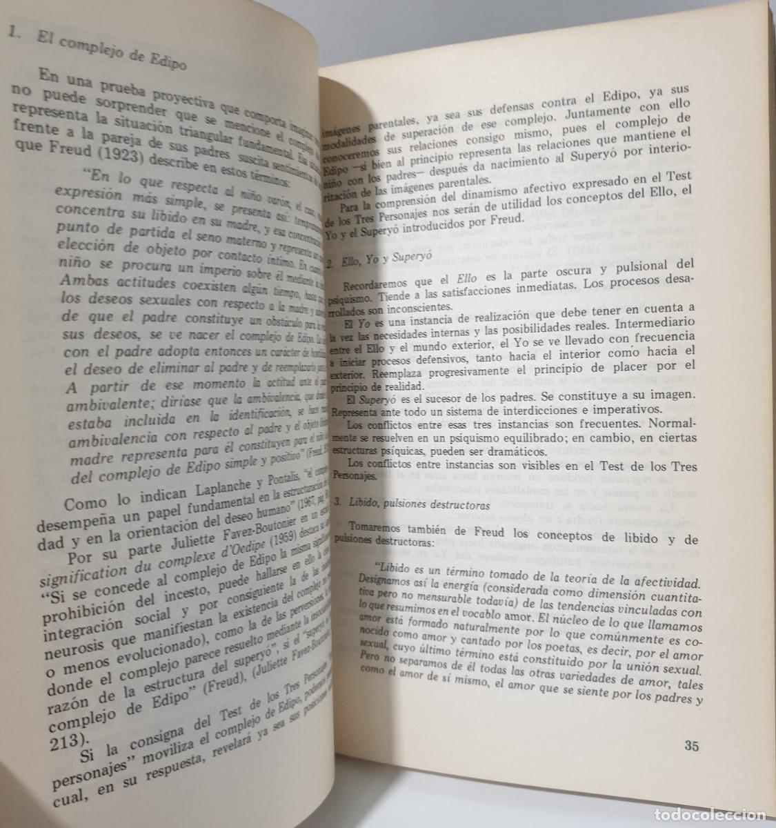 Libros de segunda mano: EL TEST DE LOS TRES PERSONAJES - M. BACKES - THOMAS - Foto 12