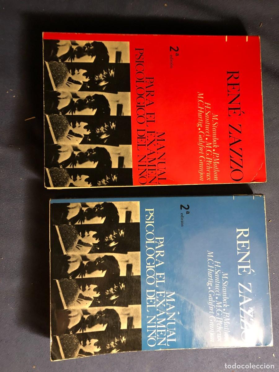 Second hand books: REN&Eacute; ZAZZO: - MANUAL PARA EL EXAMEN PSICOL&Oacute;GICO DEL NI&Ntilde;O.- 2 VOLS. - (EDITORIAL FUNDAMENTOS,1971)