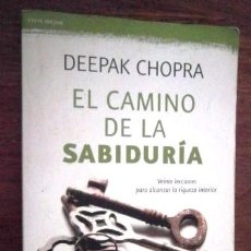 Libros de segunda mano: EL CAMINO DE LA SABIDURÍA / DEEPAK CHOPRA / ED. PLANETA EN BARCELONA 2011
