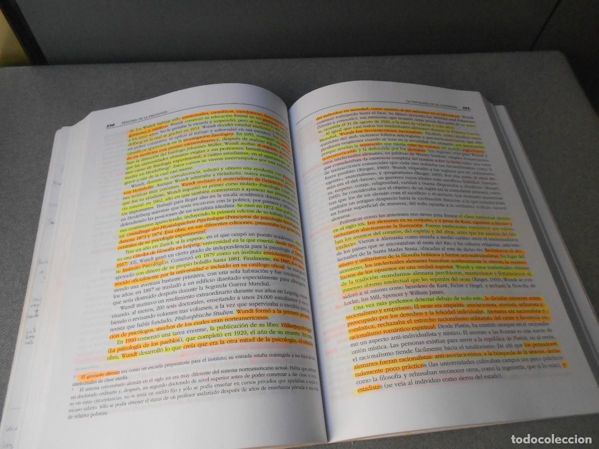 Libros de segunda mano: HISTORIA DE LA PSICOLOGIA - Foto 3