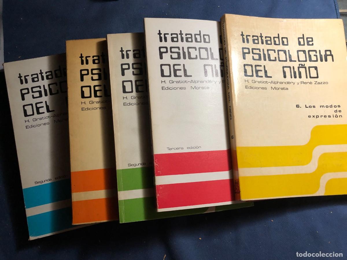 Second hand books: H. GRATIOT- ALPHAND&Eacute;RY Y REN&Eacute; ZAZZO: -TRATADO DE PSICOLOG&Iacute;A DEL NI&Ntilde;O - (TOMOS 1, 2, 3, 4 Y 6) (1972)