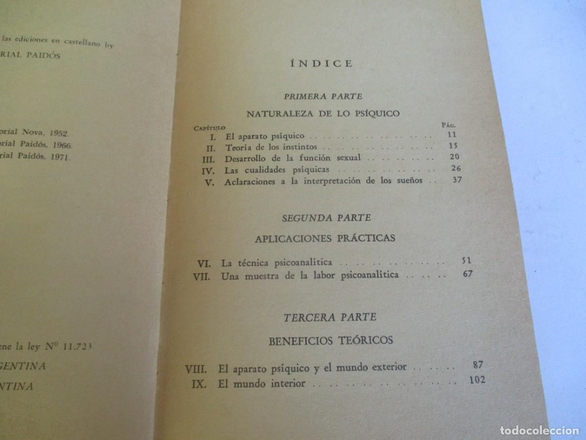 Libros de segunda mano: SIGMUND FREUD Esquema del Psicoan&aacute;lisis W19699 - Foto 2