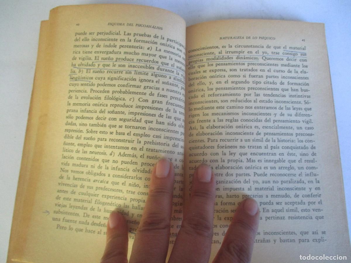 Libros de segunda mano: SIGMUND FREUD Esquema del Psicoan&aacute;lisis W19699 - Foto 3