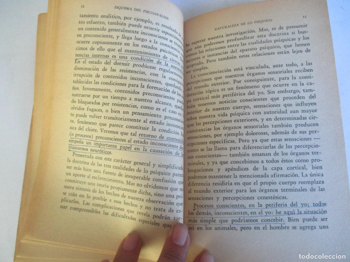 Libros de segunda mano: SIGMUND FREUD Esquema del Psicoan&aacute;lisis W19699 - Foto 4
