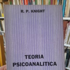 Libros de segunda mano: PSICOLOGÍA. TEORÍA PSICOANALÍTICA, R.P. KNGHT, ED. HORME, PAIDÓS, BUENOS AIRES, S/F L38