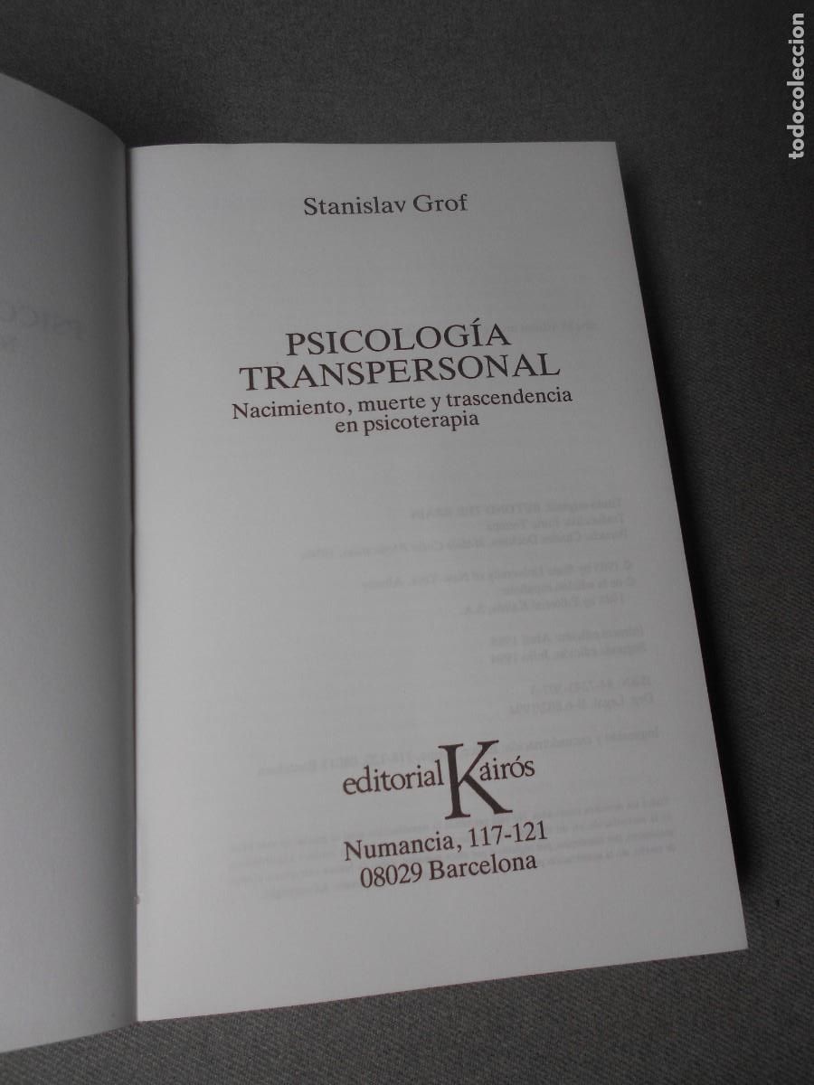 Libros de segunda mano: PSICOLOGIA TRANSPERSONAL - Foto 2