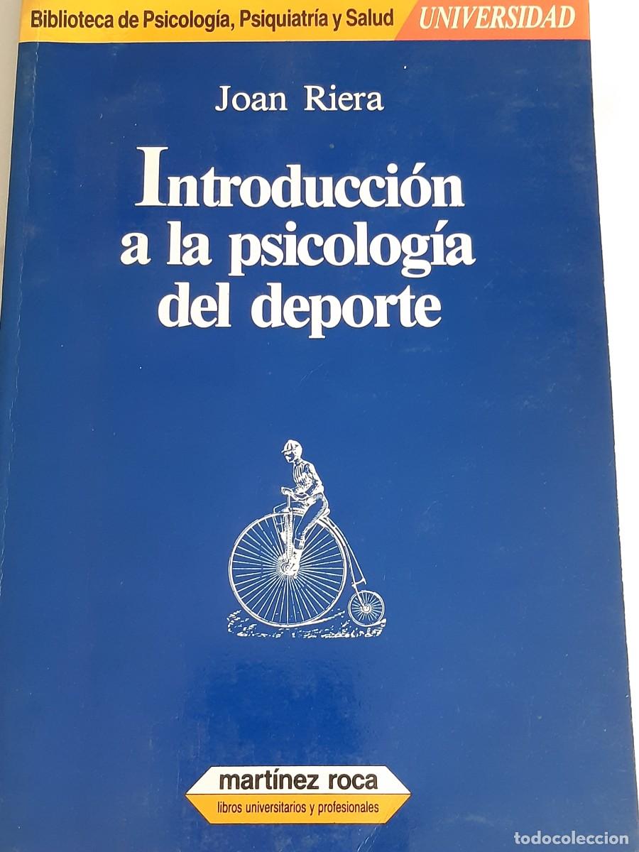 Libros de segunda mano: Introduccion psicologia deporte Joan Riera - Foto 1