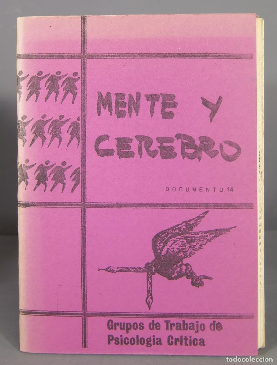 Gebrauchte B&uuml;cher: MENTE Y CEREBRO. GRUPOS DE TRABAJO DE PSICOLOGIA CRITICA