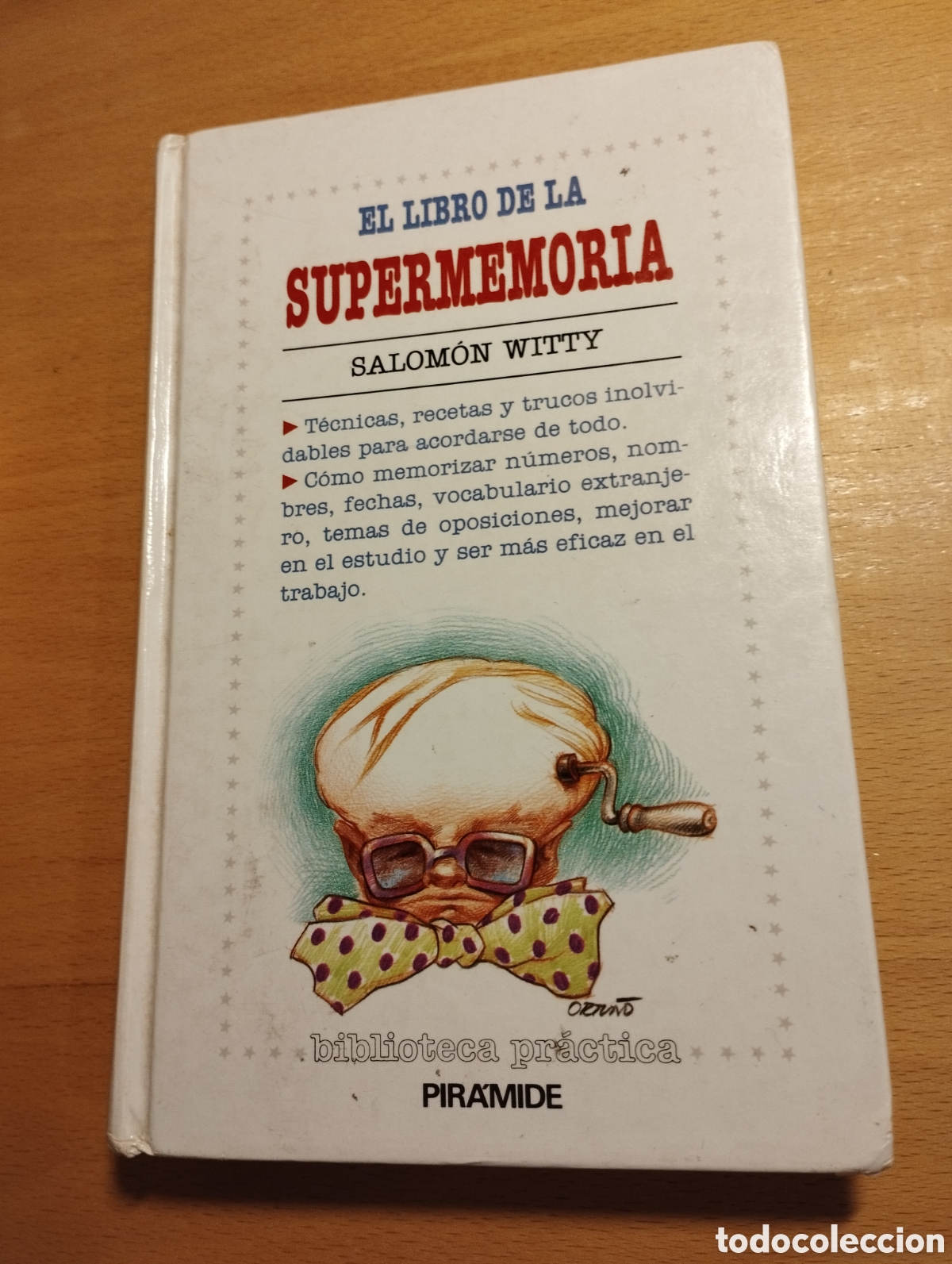 Libros de segunda mano: EL LIBRO DE LA SUPERMEMORIA (SALOM&Oacute;N WITTY) - Foto 1