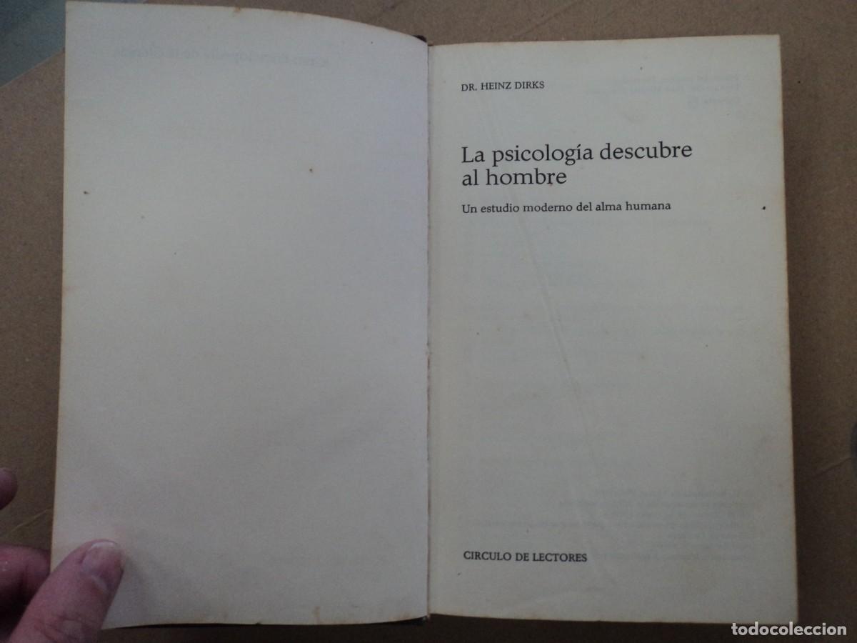 Libros de segunda mano: La psicolog&iacute;a - Heinz Dirks - Foto 3