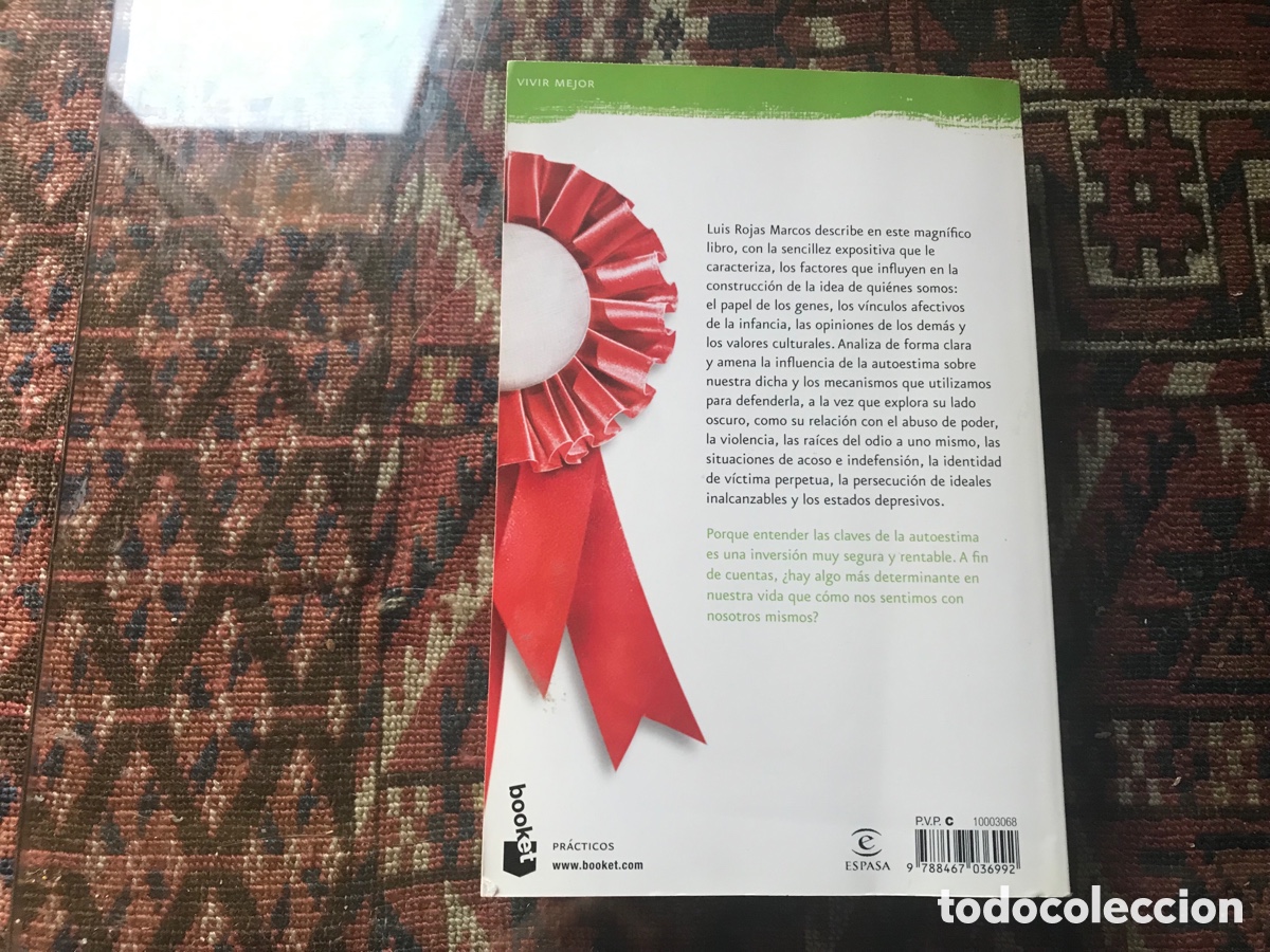 Libros de segunda mano: La Autoestima. Luis Rojas Marcos. Booket - Foto 3