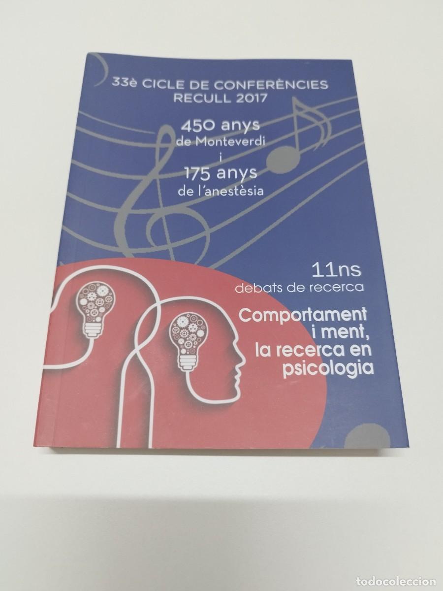 Second hand books: 450 ANYS DE MONTEVERDI I 175 ANYS DE L'ANEST&Egrave;SIA. 33E CICLE DE CONFER&Egrave;NCIES RECULL 2017