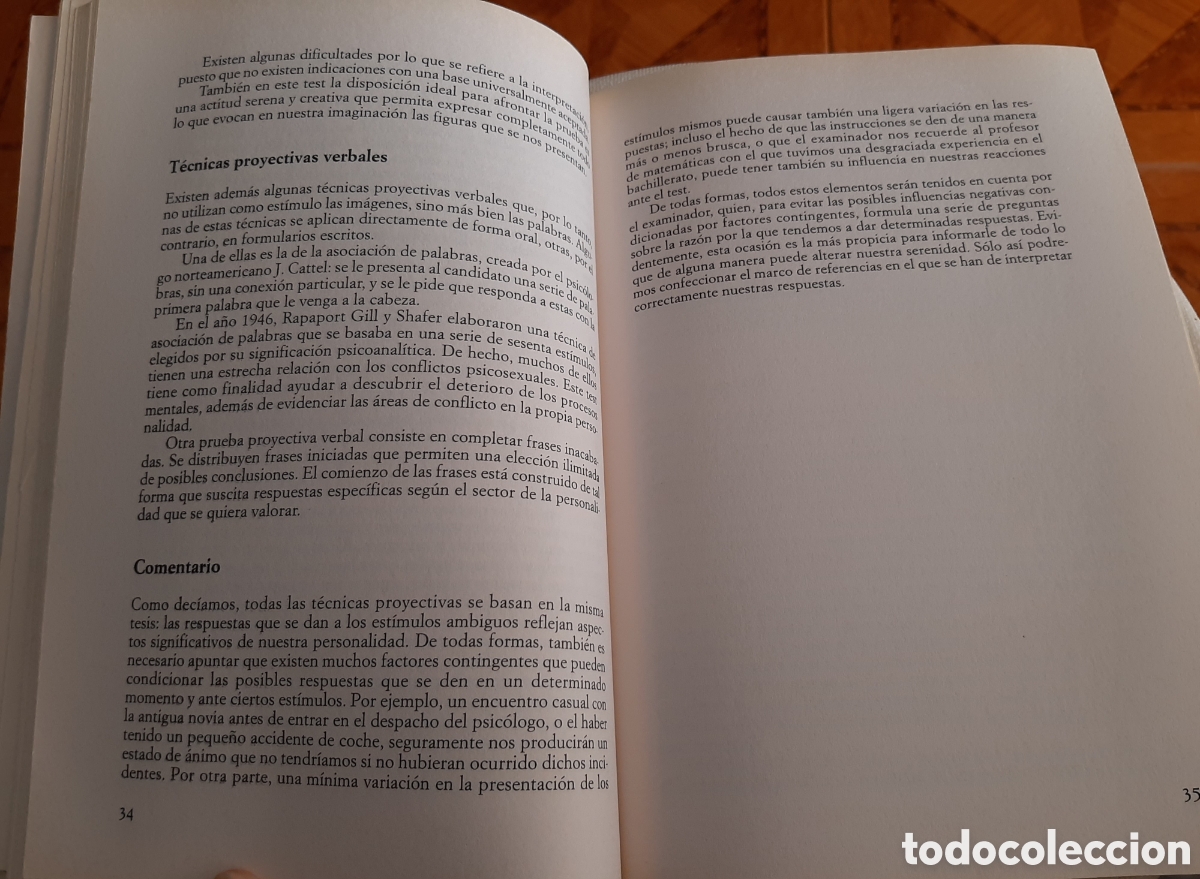 Libros de segunda mano: Los test de selecci&oacute;n personal Vecchi 1997 - Foto 8