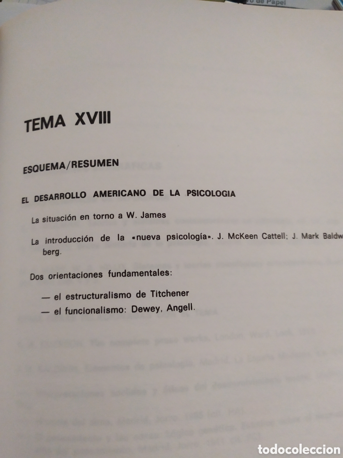Libros de segunda mano: HISTORIA DE LA PSICOLOGIA. UNED - Foto 21