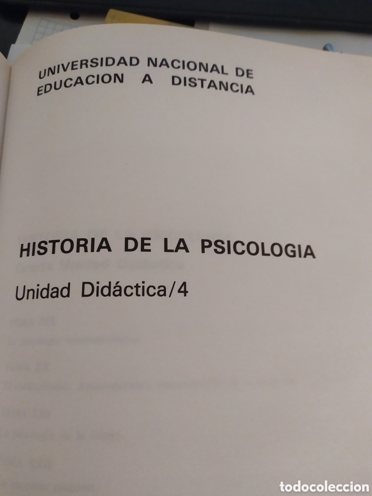 Libros de segunda mano: HISTORIA DE LA PSICOLOGIA. UNED - Foto 22