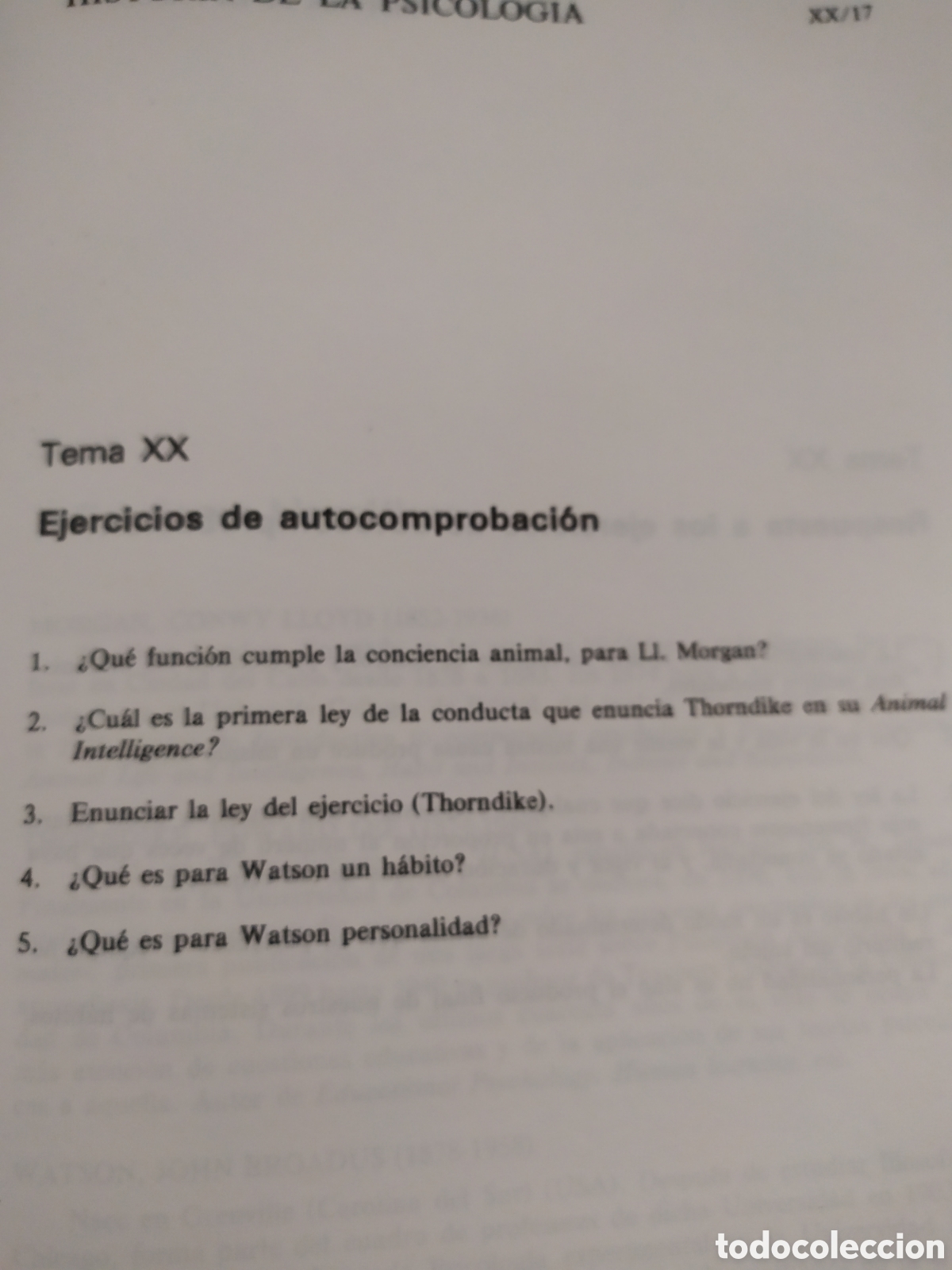Libros de segunda mano: HISTORIA DE LA PSICOLOGIA. UNED - Foto 25