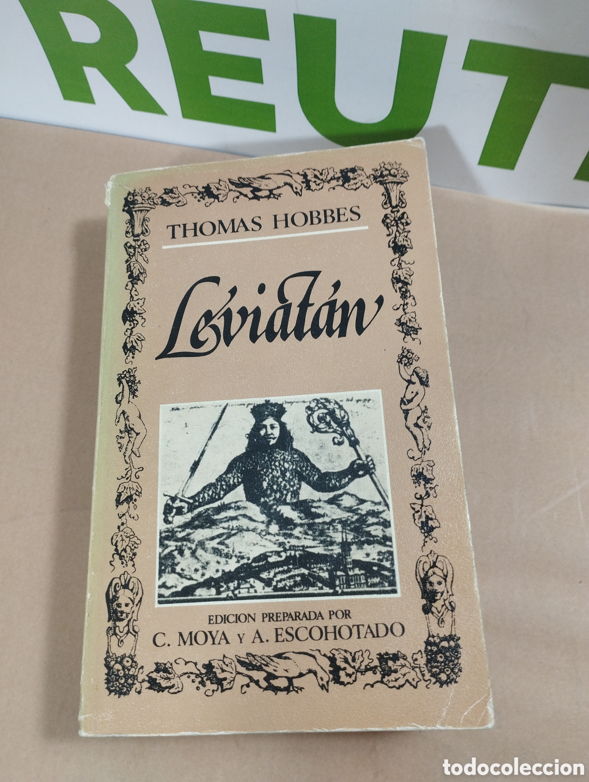 Libros de segunda mano: Leviat&aacute;n. Thomas Hobbes. Editora nacional - Foto 1
