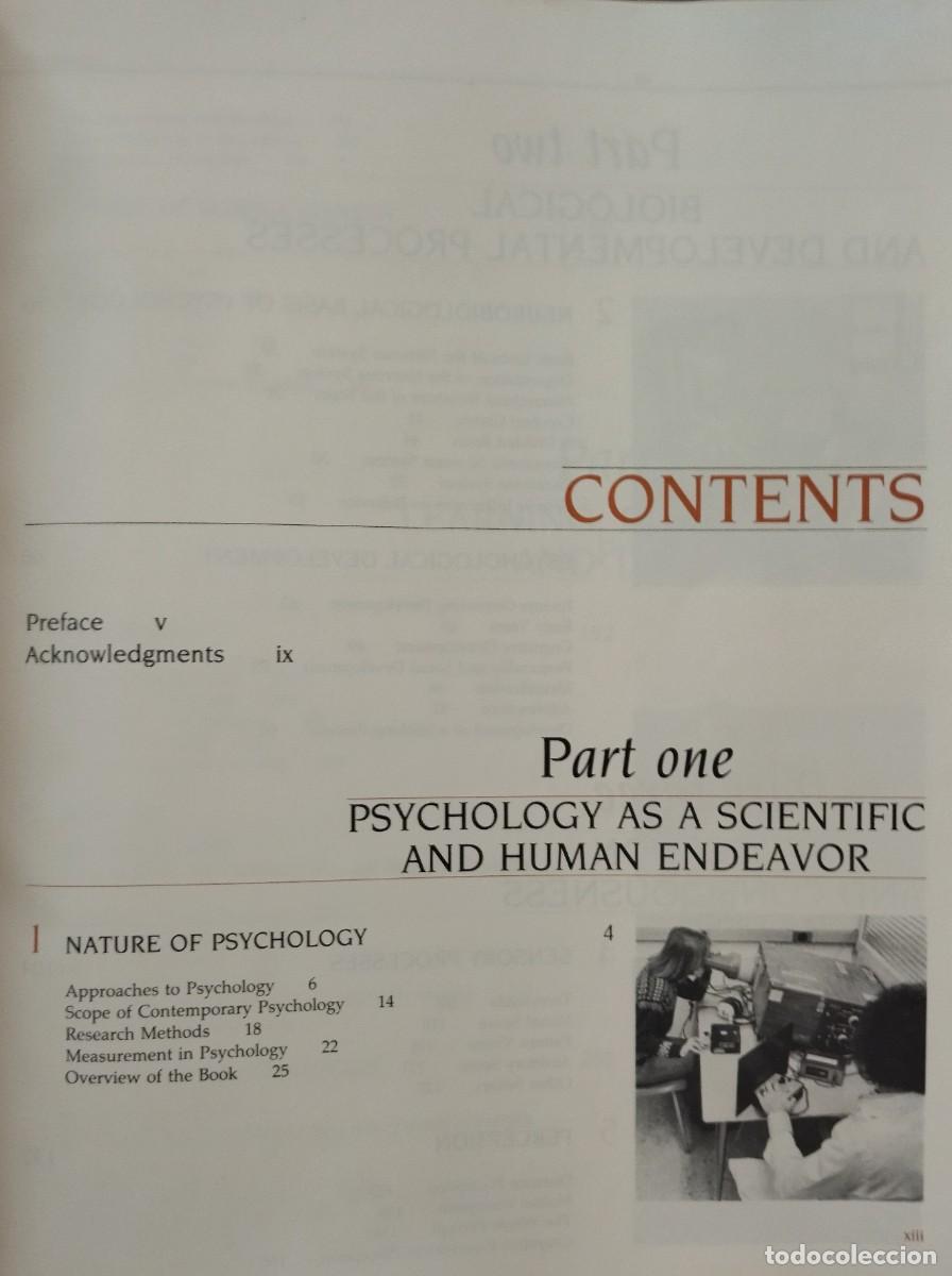 Libros de segunda mano: INTRODUCTION TO PSYCHOLOGY - EIGHT EDITION / ATKINSON - - Foto 7