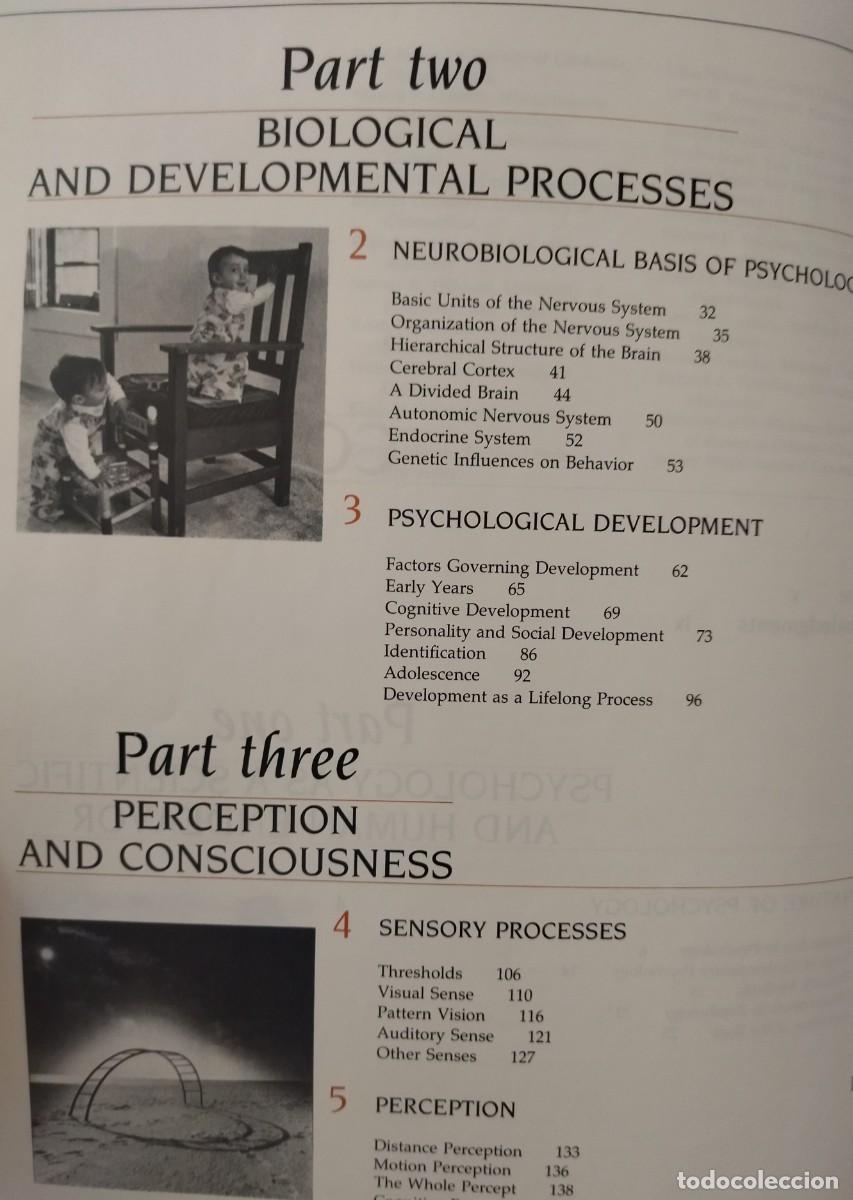 Libros de segunda mano: INTRODUCTION TO PSYCHOLOGY - EIGHT EDITION / ATKINSON - - Foto 9