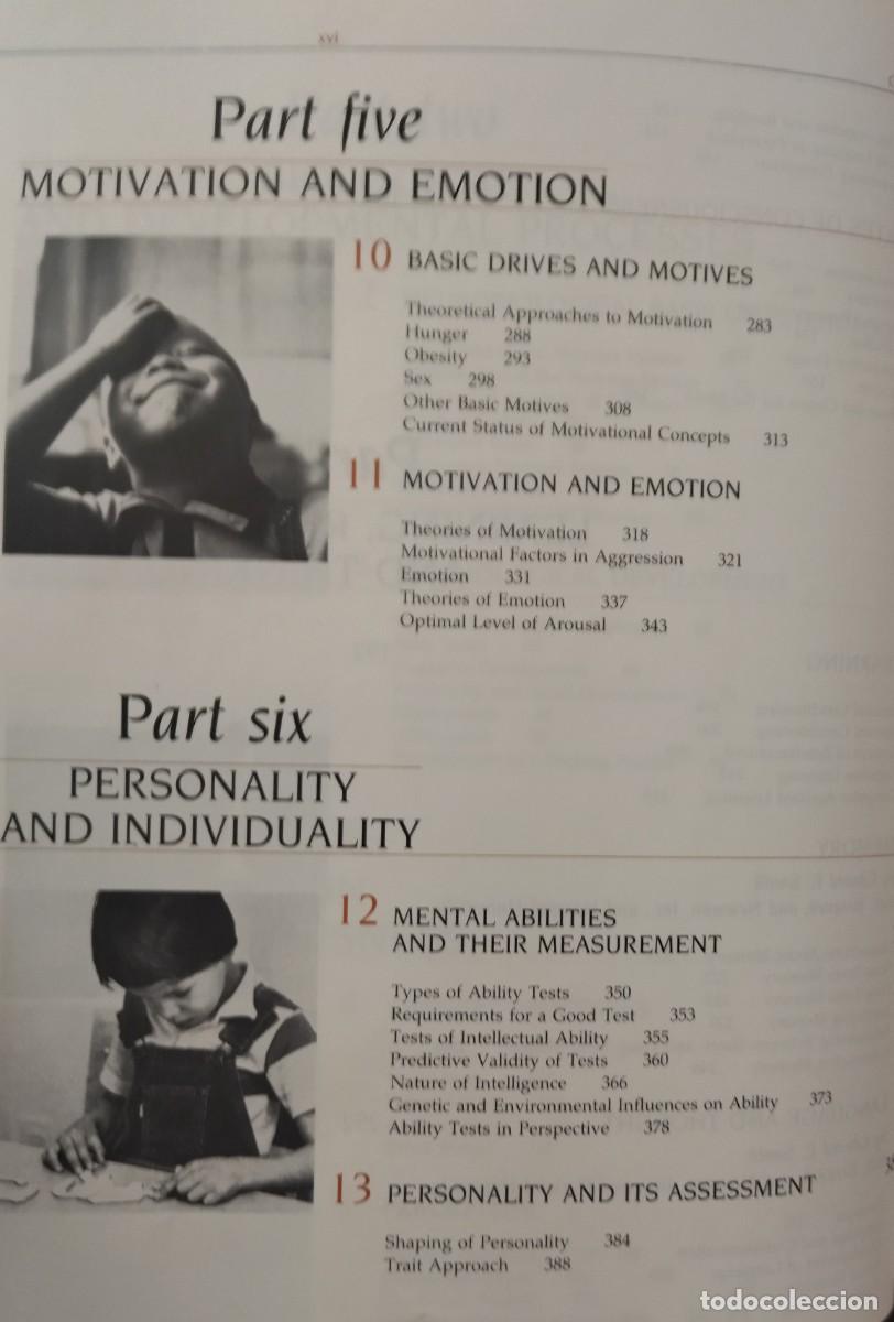 Libros de segunda mano: INTRODUCTION TO PSYCHOLOGY - EIGHT EDITION / ATKINSON - - Foto 11