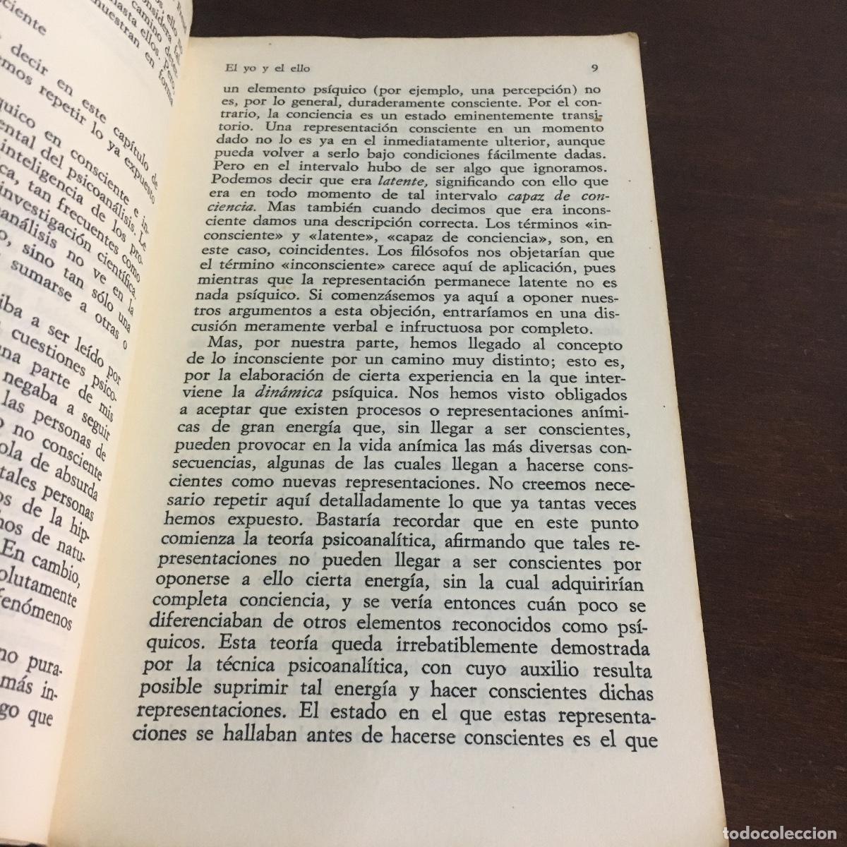 Libros de segunda mano: El Yo y el ello - Freud, Sigmund REF: 1658 - Foto 2