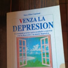 Libros de segunda mano: VENZA LA DEPRESION MARY ELLEN COPELAND MATTHEW MCKAY AUTOAYUDA PSICOLOGIA ROBIN BOOK 1993
