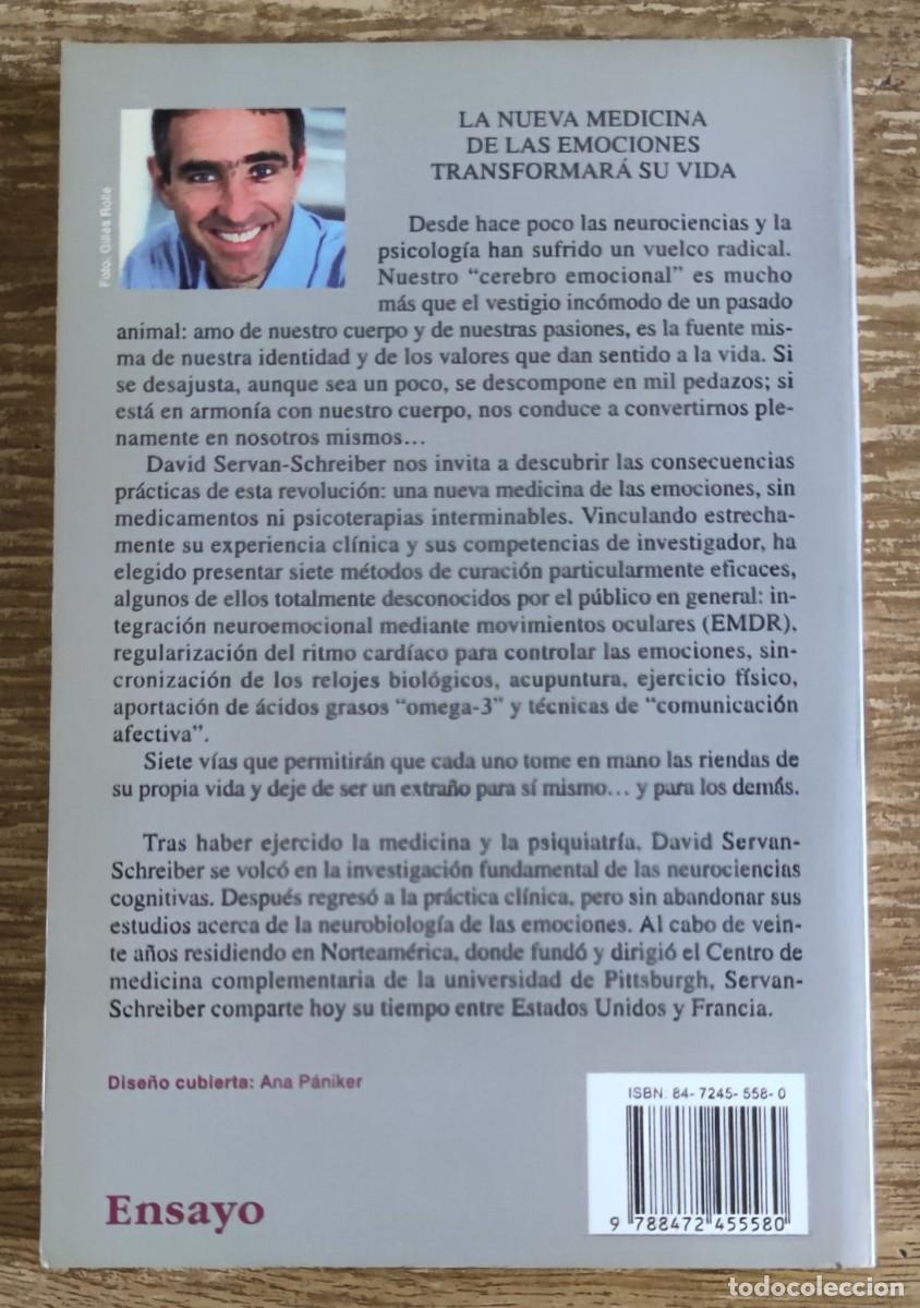 Libros de segunda mano: Libro - Curaci&oacute;n emocional (2003) David Servan-Schreiber - Foto 6