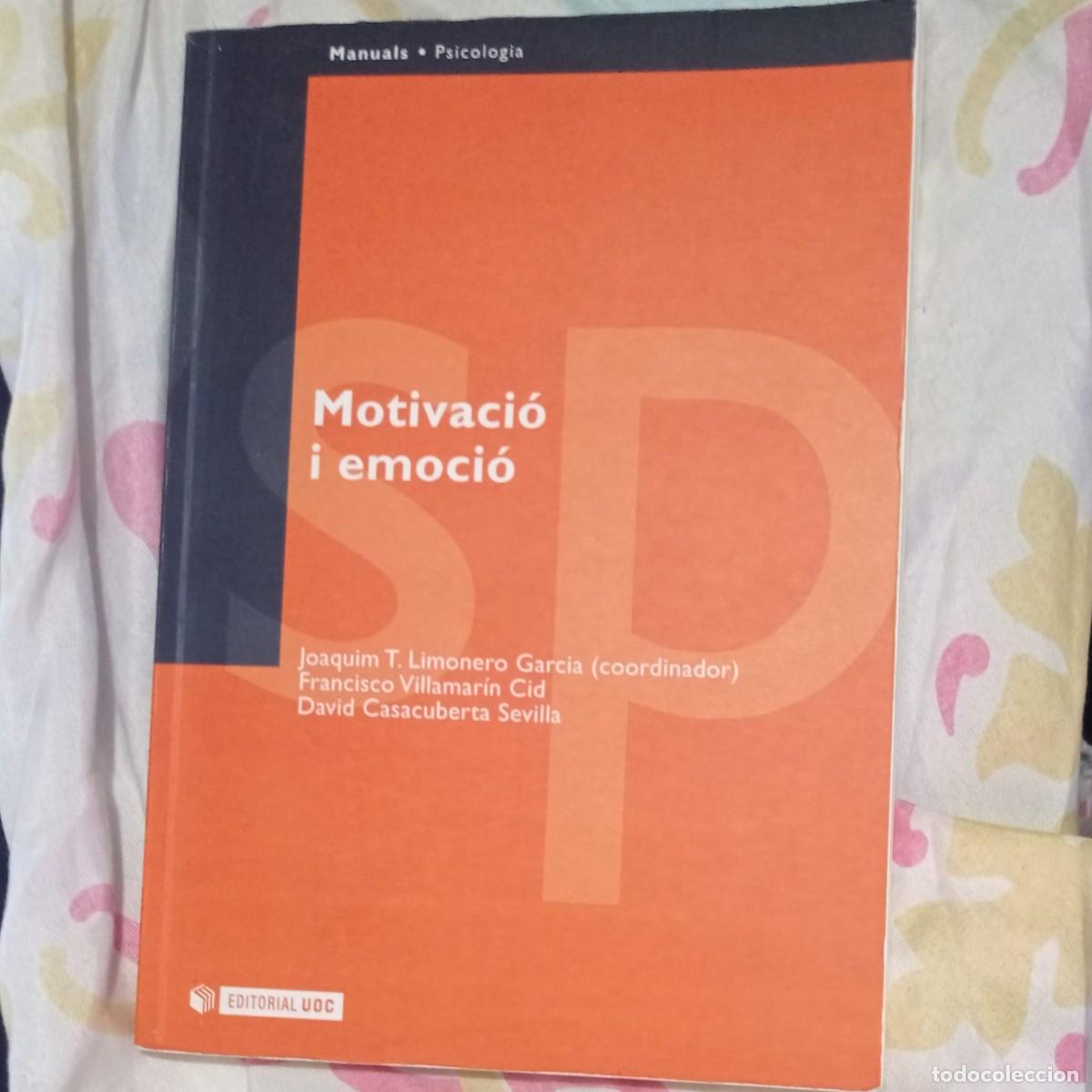 Libros de segunda mano: MOTIVACI&Oacute; I EMOCI&Oacute; - VV.AA. (CATAL&Agrave;) - Foto 1