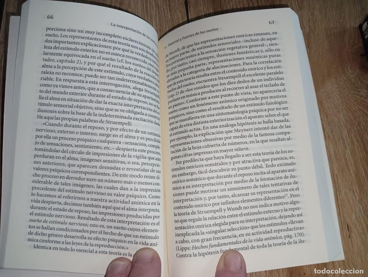 Libros de segunda mano: La interpretaci&oacute;n de sue&ntilde;os 2 Sigmund Freud - Foto 3