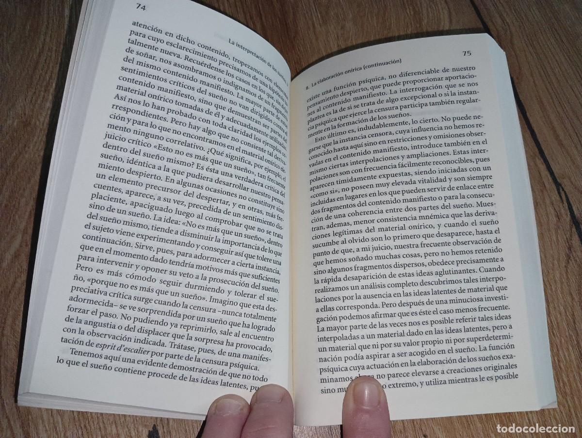 Libros de segunda mano: La interpretaci&oacute;n de sue&ntilde;os 3 Sigmund Freud - Foto 3