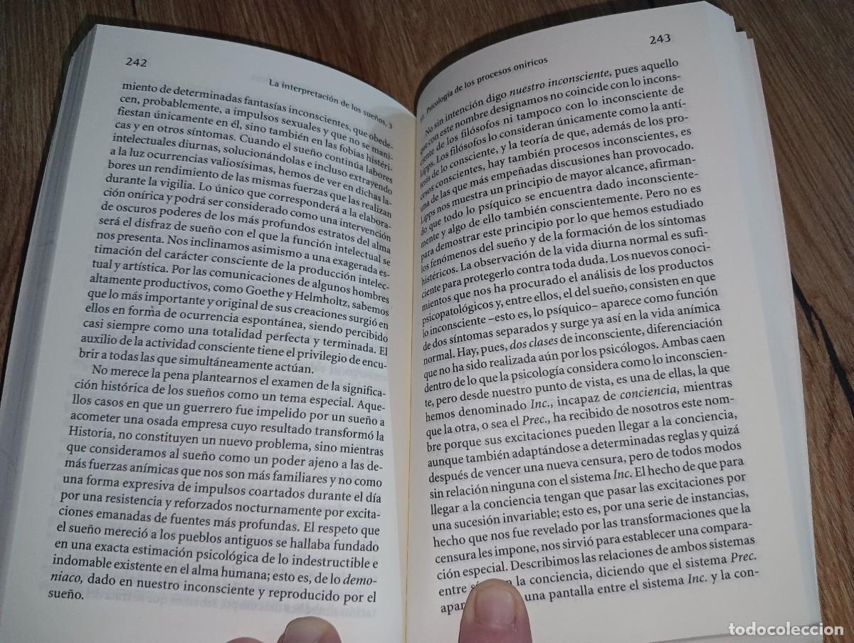 Libros de segunda mano: La interpretaci&oacute;n de sue&ntilde;os 3 Sigmund Freud - Foto 4