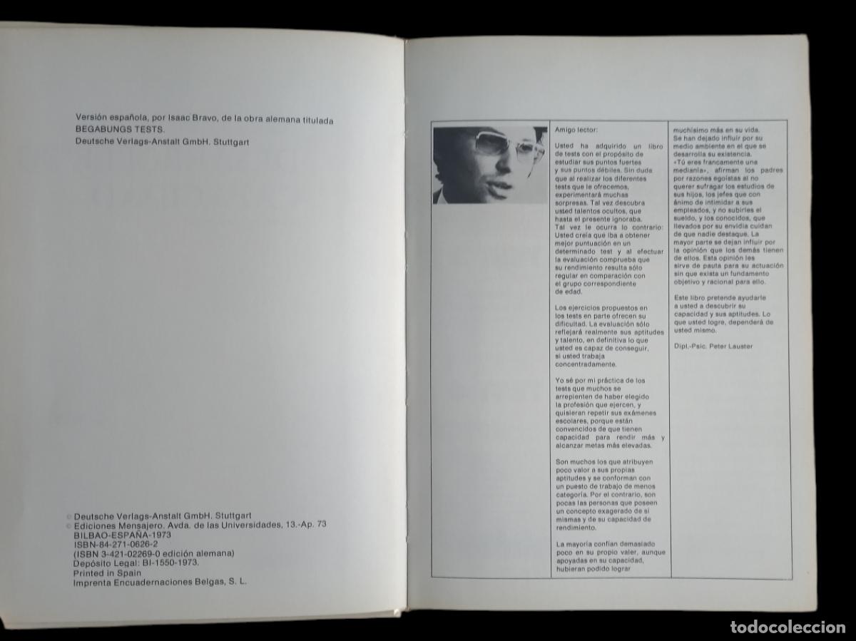 Libros de segunda mano: DESARROLLE SU CAPACIDAD / PETER LAUSTER - Foto 4