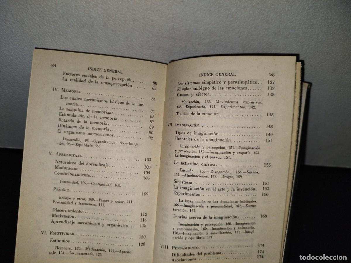Libros de segunda mano: 191- INTRODUCCI&Oacute;N A LA PSICOLOG&Iacute;A - WERNER WOLFF - 1976 - Foto 8