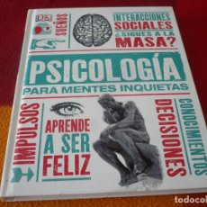 Libros de segunda mano: PSICOLOGIA PARA MENTES INQUIETAS ( MARCUS WEEKS ) 2014 CONCIENCIA RECUERDOS SUEÑOS FELIZ IMPULSOS
