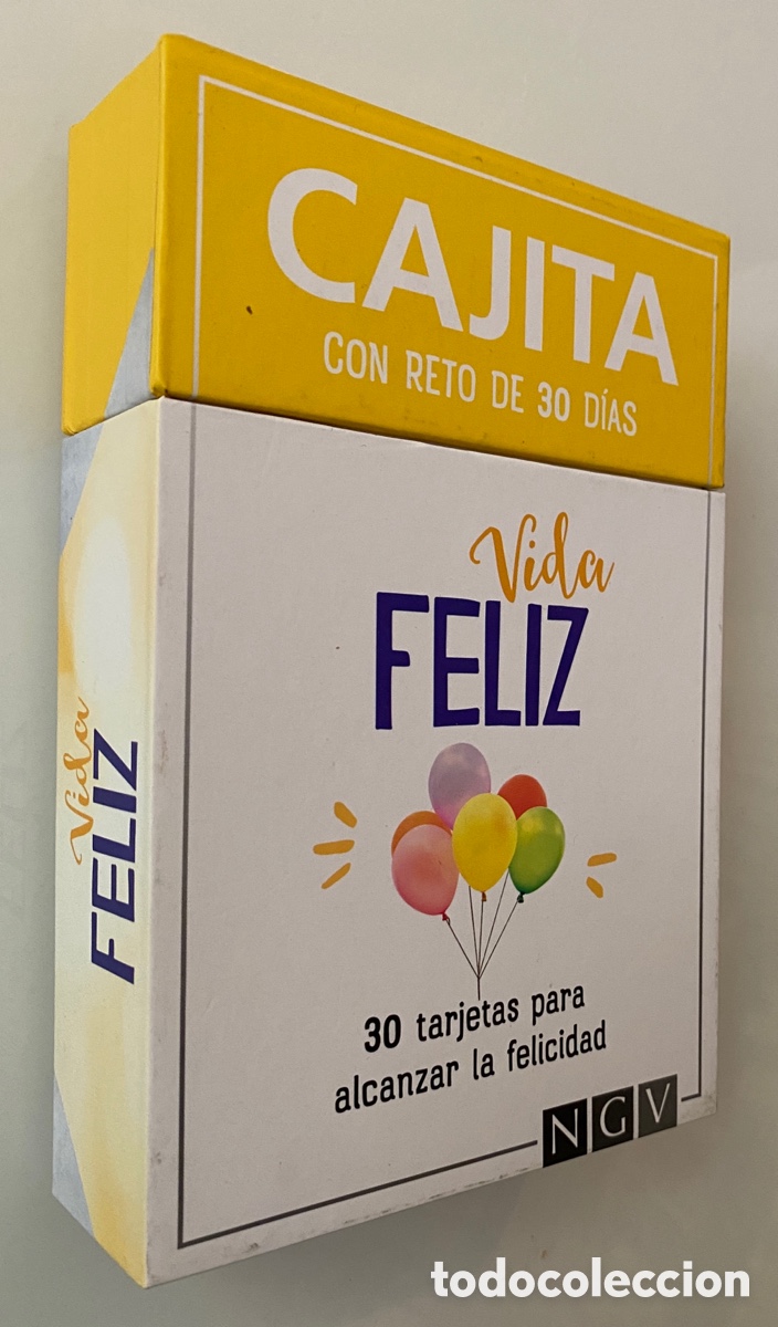 Second hand books: Cajita con reto de 30 d&iacute;as: Vida feliz - VV.AA